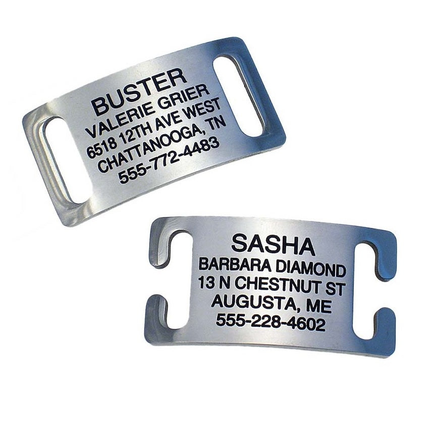 Slide-On Collar Tags, - Lucky Pet